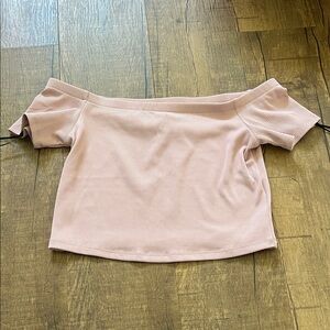 H&M Dusty Pink Ribbed Knitwear